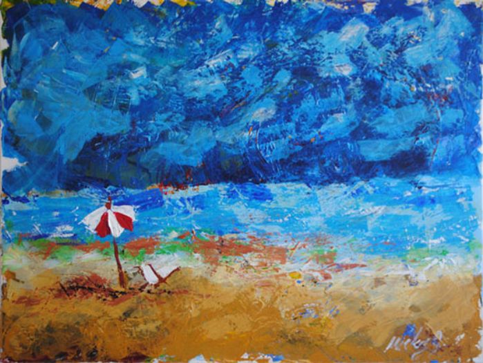 מיקי גולדשטיין, אופטימיות זהירה, 2012, אקריליק על בד, 120X90 ס''מ מיקי גולדשטיין, אופטימיות זהירה, 2012, אקריליק על בד, 120X90 ס''מ