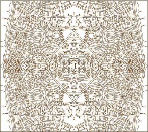 ליהי חן, ערים תאומות, 2012, רישום דיגיטלי, הזרקת דיו על נייר ארכיוני, 50X40 ס''מ ליהי חן, ערים תאומות, 2012, רישום דיגיטלי, הזרקת דיו על נייר ארכיוני, 50X40 ס''מ