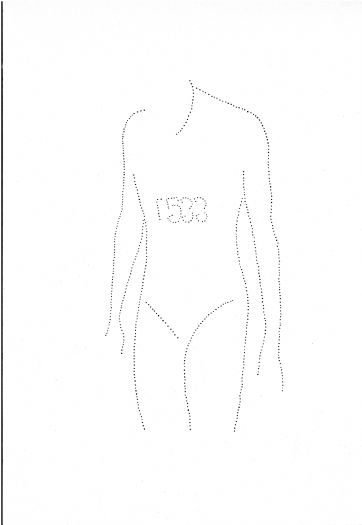 אסנת אוסטרליץ, בריכת שחייה, 2005, רישום מחורר אסנת אוסטרליץ, בריכת שחייה, 2005, רישום מחורר