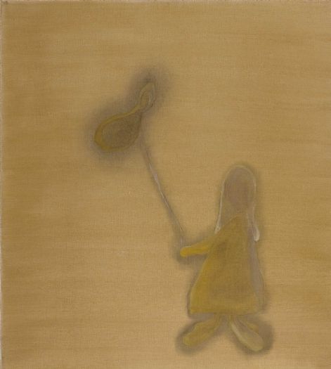 תינוק-בלון, 2007, שמן על בד, 90X80 ס''מ תינוק-בלון, 2007, שמן על בד, 90X80 ס''מ
