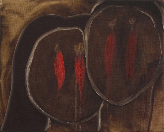 זוג, 2005, שמן על בד, 40X50 ס''מ זוג, 2005, שמן על בד, 40X50 ס''מ