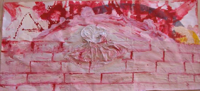 רותי הלביץ כהן, MILK AND HONEY AND MILK, 2005, טכניקה מעורבת רותי הלביץ כהן, MILK AND HONEY AND MILK, 2005, טכניקה מעורבת