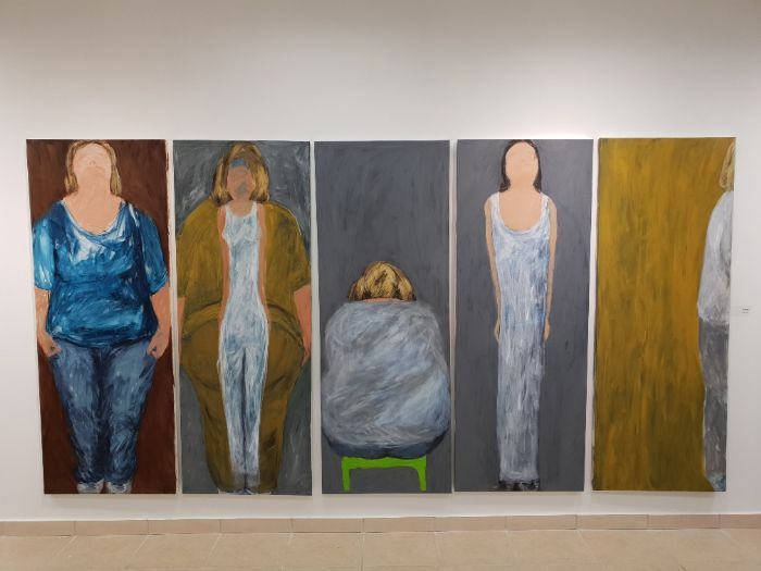 אתי שרוני, 2018, ''ברבי'', אקריליק על בד אתי שרוני, 2018, ''ברבי'', אקריליק על בד